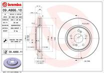 Тормозной диск Brembo Prime Line  09.A866.10