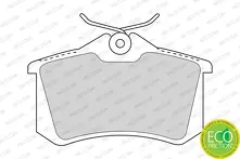 Задние тормозные колодки Ferodo Premier Eco Friction  FDB1083