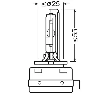 D1S Osram Xenarc Cool Blue Intense <span>лампа автомобильная ксенон 6000K</span>