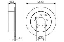 Тормозной диск Bosch  0 986 479 061