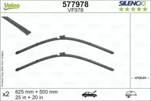 Комплект дворников Valeo Silencio Flat 625/500 мм VF978