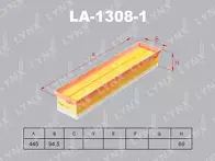Воздушный фильтр Lynx  LA-1308-1