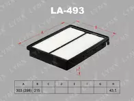Воздушный фильтр Lynx  LA-493