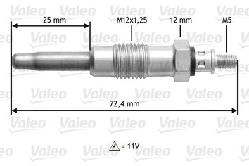 Valeo Glow <span>свеча накаливания 345100</span>