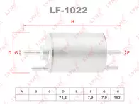 Топливный фильтр Lynx  LF-1022