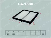 Воздушный фильтр Lynx  LA-1380