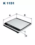 Фильтр Filtron K 1151