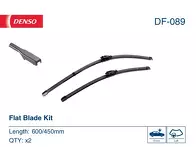 Комплект дворников Denso Flat 600/450 мм DF-089