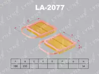 Воздушный фильтр Lynx LA-2077