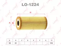 Масляный фильтр Lynx  LO-1224