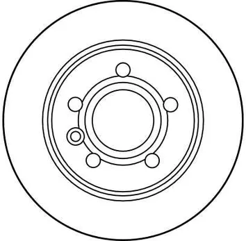 TRW DF2777 <span>тормозной диск полный</span>