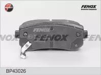 Задние тормозные колодки Fenox  BP43026