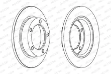 Тормозной диск Ferodo  DDF092