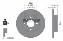Тормозной диск Textar  92036103