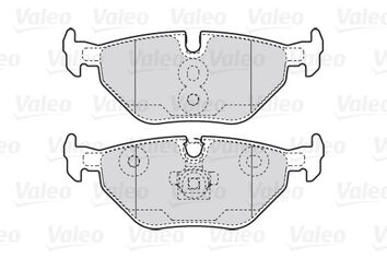 Valeo First 301753 <span>тормозные колодки задние</span>
