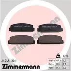 Задние тормозные колодки Zimmermann  24045.130.1