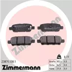 Задние тормозные колодки Zimmermann  23871.138.1