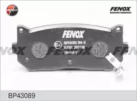 Задние тормозные колодки Fenox  BP43089