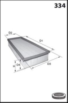 Lucas LFAF120 <span>воздушный фильтр </span>