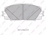 Передние тормозные колодки Lynx  BD-7550