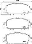 Передние тормозные колодки Brembo P 28 077 для Honda HR-V 2 пок.