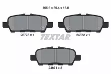 Задние тормозные колодки Textar  2577801