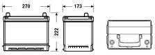 Аккумулятор Exide Excell 70 Ач  EB704