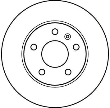TRW DF4051 <span>тормозной диск полный</span>
