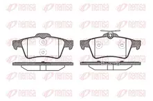 Задние тормозные колодки Remsa 0842.20 для Mazda 3 BK / хэтчбек / рестайлинг