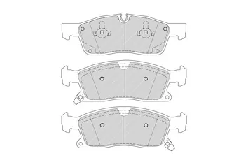 Ferodo FDB4403 <span>тормозные колодки передние</span>