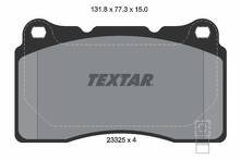 Передние тормозные колодки Textar Q+ 2332501 для Tesla Model X 1 пок.
