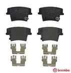 Задние тормозные колодки Brembo P 11 040 для Dodge Charger 7 пок. / рестайлинг