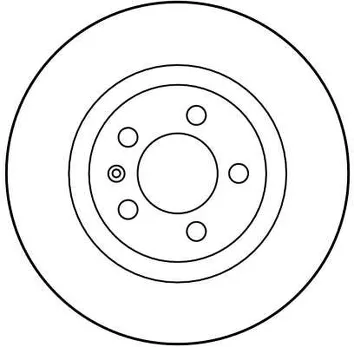 TRW DF2804 <span>тормозной диск вентилируемый</span>