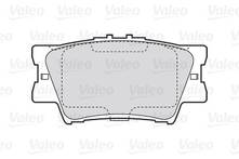 Задние тормозные колодки Valeo First  301819