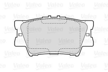 Valeo First 301819 <span>тормозные колодки задние</span>