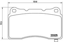 Передние тормозные колодки Brembo  P 59 079