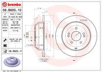 Тормозной диск Brembo Prime Line  08.B605.11