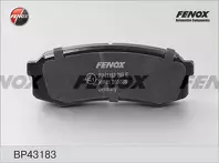 Задние тормозные колодки Fenox  BP43183