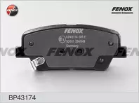 Задние тормозные колодки Fenox BP43174 для Kia Mohave 1 пок. / рестайлинг