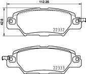 Задние тормозные колодки Brembo P 49 053 для Mazda CX-5 KE
