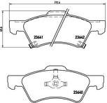 Передние тормозные колодки Brembo  P 11 015
