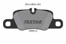 Задние тормозные колодки Textar  2455402