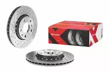 Тормозной диск Brembo Xtra Line 09.A727.1X для Renault Laguna 3 пок. / купе / рестайлинг