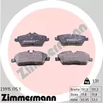 Передние тормозные колодки Zimmermann  23915.175.1