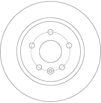 TRW DF6340 <span>тормозной диск полный</span>