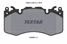 Передние тормозные колодки Textar  2465901