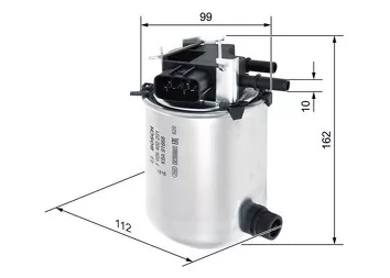 Bosch F 026 402 201 <span>топливный фильтр</span>