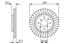 Тормозной диск Bosch  0 986 479 788