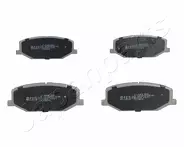 Передние тормозные колодки Japanparts  PA-803AF