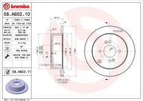 Тормозной диск Brembo Prime Line  08.A602.11